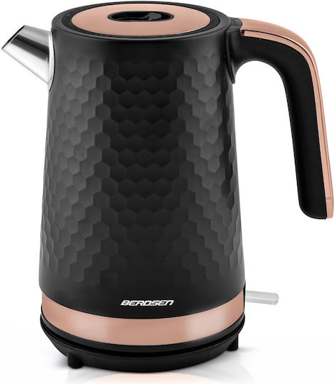 Berdsen BD-705 Βραστήρας 1.7lt 2200W Black-Copper
