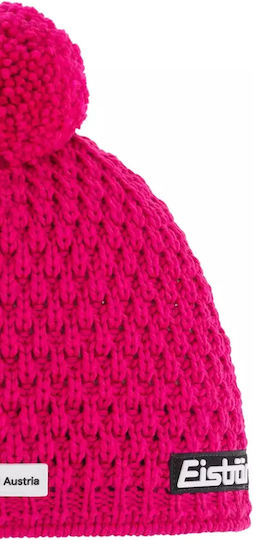 Beanie Ανδρικός Σκούφος Πλεκτός σε Φούξια χρώμα