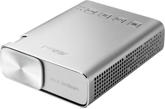 Asus ZenBeam E1 90LJ0083-B01070 Mini Projektor DLP Normale Lampe mit Eingebauten Lautsprechern Silber