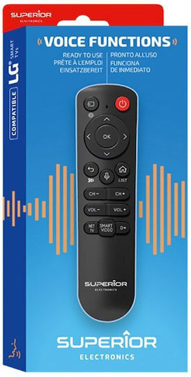 Superior Electronics Universal Remote Control 188-0075 for Τηλεοράσεις LG , and Air Mouse 8054242081572