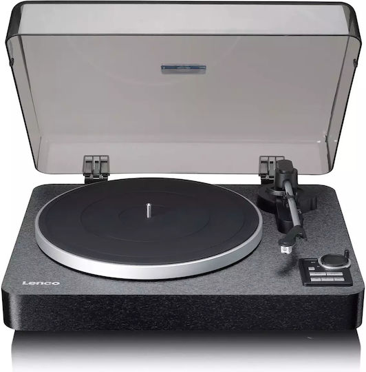 Lenco LBTA-165 LBTA-165BK Βαλιτσάκι Πικάπ με Belt Drive και Προενίσχυση Μαύρο