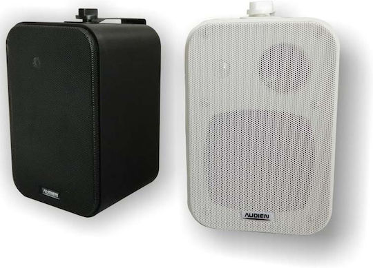 Audien Παθητικό Επιτοίχιο Ηχείο 60W με Bluetooth (Τεμάχιο) 20.8x12.3x13.8εκ. Μαύρο BT-408B