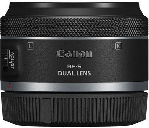 Canon Crop Camera Lens RF-S 7.8mm f/4 STM Dual for Canon RF Mount Black