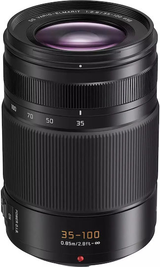 Panasonic Full Frame Camera Lens Leica DG Vario-Elmarit 35-100mm f/2.8 POWER O.I.S. for Micro Four Thirds (MFT) Mount Black