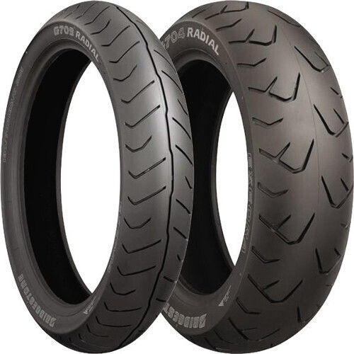 Bridgestone Exedra G709 130/70R18 63H Безкамерни гуми Custom Мотоциклетна Гума Предна