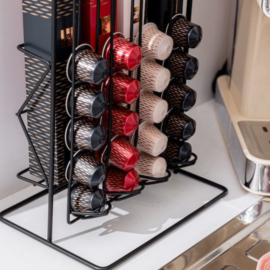 Estia Metal Storage Stand for Nespresso Capsules 33x14x33cm 01-19914