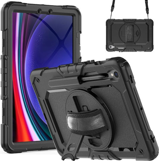 Mad Mask Flip Cover Rotating Black (Samsung Galaxy Tab S9 FE 10.9)