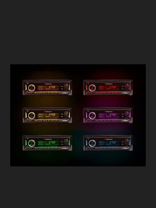 Nakamichi Ηχοσύστημα Αυτοκινήτου 1DIN (Bluetooth/USB)