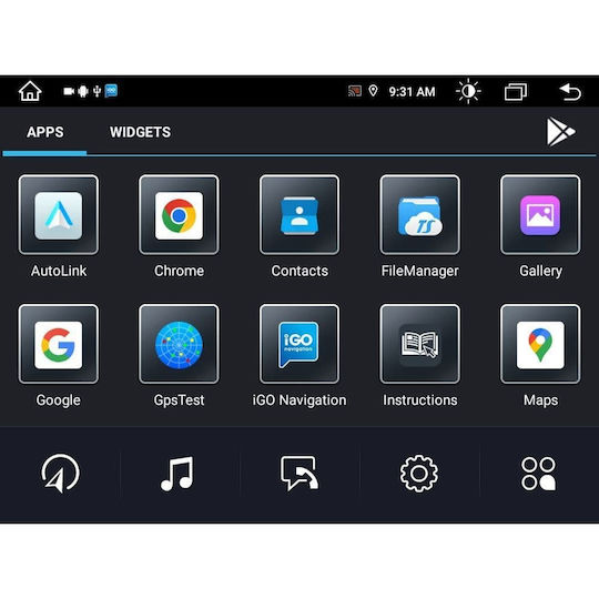 Digital IQ Car Audio System 2 DIN Bluetooth USB WiFi GPS Apple CarPlay Android Auto with 8.4 Inch Touch Screen