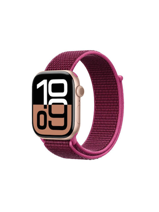 Crong Λουράκι Υφασμάτινο Μωβ (Apple Watch 38/40/41/42 mm, Crong)
