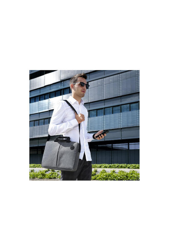HAMA Shoulder / Handheld Laptop Bag in Grey Color 00227053