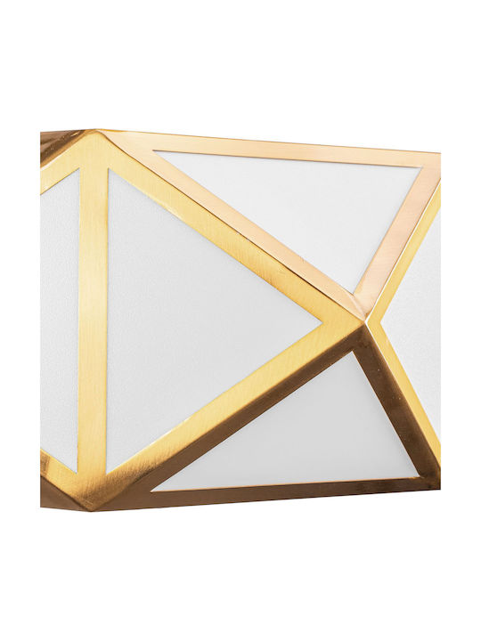 Toolight Deckenleuchte Gold