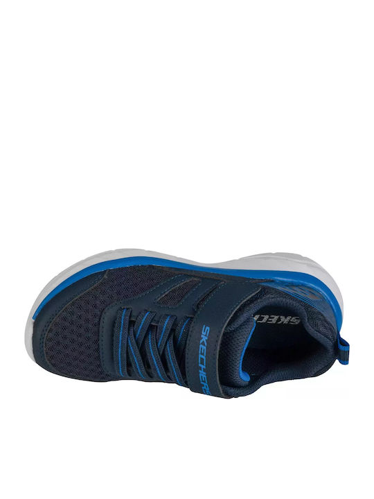 Παιδικά Sneakers με Σκρατς Navy Μπλε