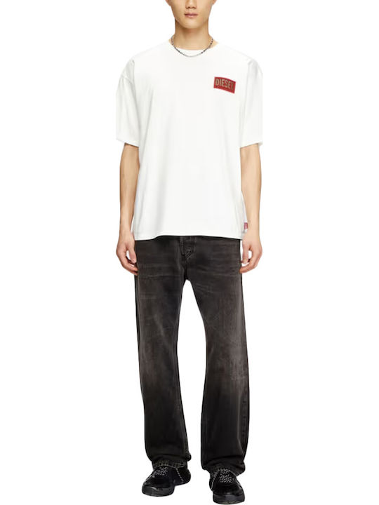 Tricou White-bordeaux