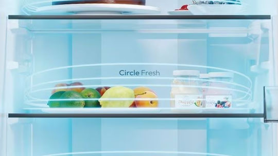 Candy Fridge-Freezer 409lt Total NoFrost H205xW59.5xD66.7cm Black CNCQ2T620EB