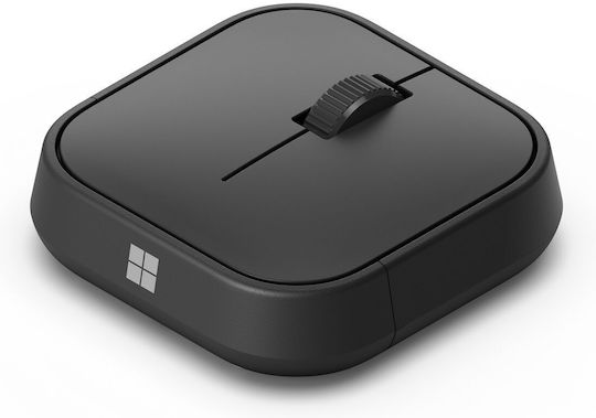 Microsoft Adaptive Ασύρματο & Ενσύρματο Bluetooth Mini Ποντίκι Μαύρο