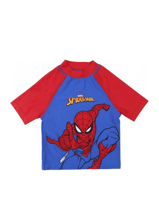 Cerda Spiderman Παιδικό Μαγιό Μπλούζα Μπλε