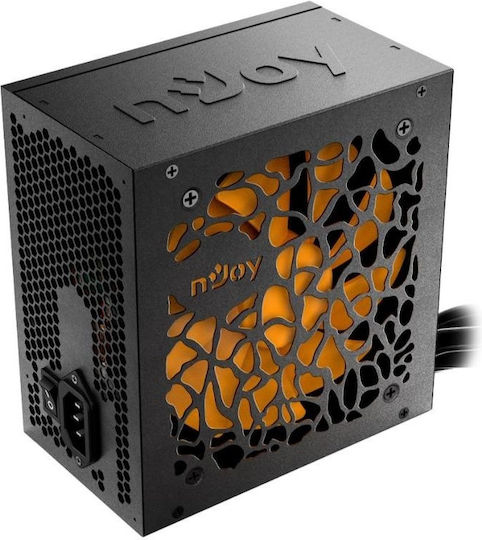 NJOY Titan+ 550W Μαύρο Τροφοδοτικό Υπολογιστή Full Wired 80 Plus Bronze