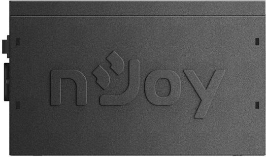 NJOY Titan+ 550W Μαύρο Τροφοδοτικό Υπολογιστή Full Wired 80 Plus Bronze