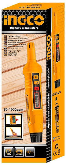 Ingco HETGA23 Μετρητής Αερίου CH4 / C3H6O / NH3 / C4H10 / C3H8