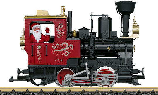 Christmas Train Starter Kit Сет с Влакче със Светлина и Дим за Над 2 години+ Години