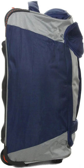 Airtex Paris Sack Voyage 35lt Blue with Wheels Fabric L55xW24xH28cm
