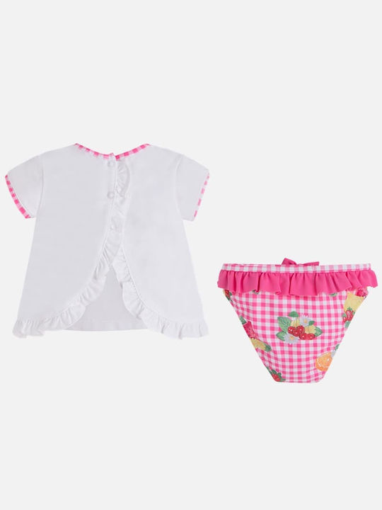 Mayoral Kids Swimwear Swimwear Set White