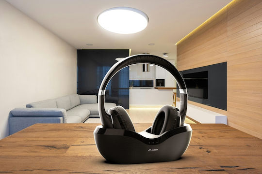 Meliconi Wireless / Wired Over Ear Headphones with 20 hours of Operation and Quick Charge Black
