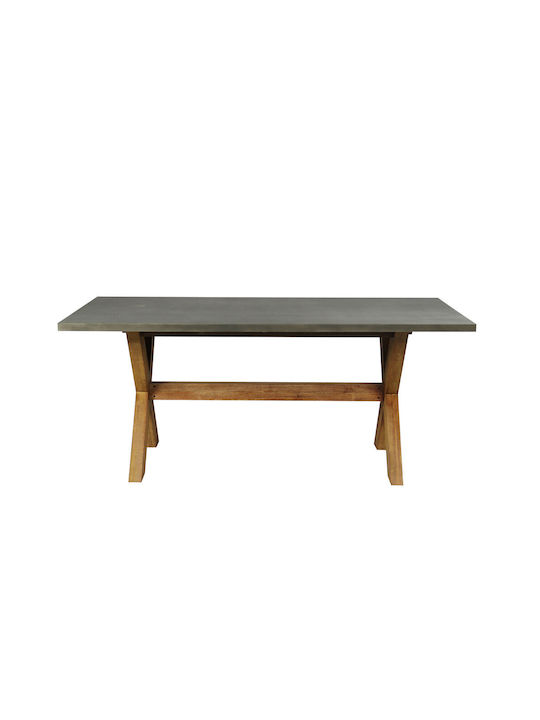 Caldera Tisch Speisesaal aus Zement Cement 220x100x74.5cm