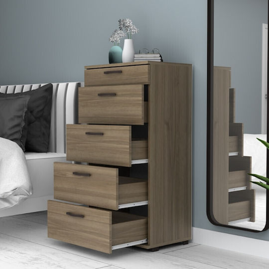 Comoda pentru Dormitor Helia Nuci 60x44x108buc