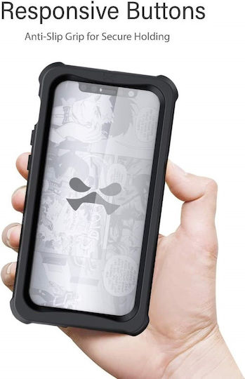 Ghostek Nautical 360 Full Cover Plastic / Silicone 2mm Waterproof Black (iPhone 16 Pro Max)