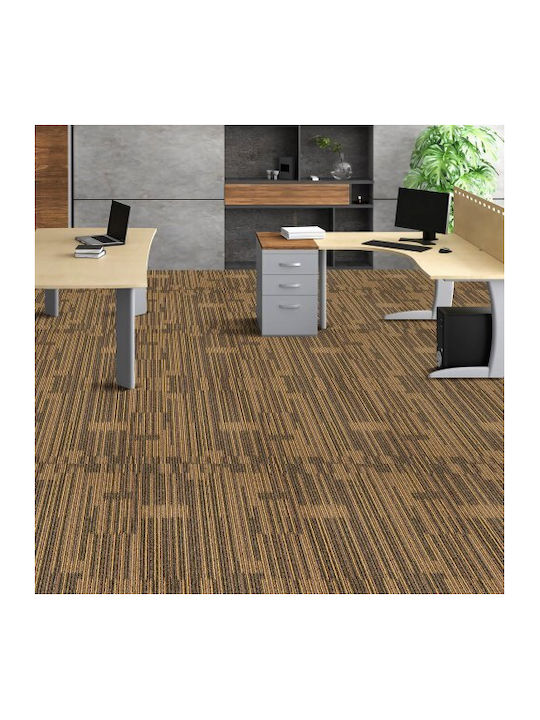 Vevor Carpet Tiles 20"x20" Built-in Padding 12 Pieces Brown Kcxfkdt2020ypi6hyv0