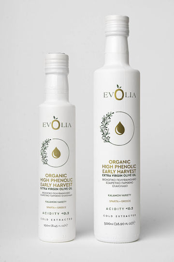 Polyphenolic Extra Virgin Olive Oil Gold 500 Ml Evolia