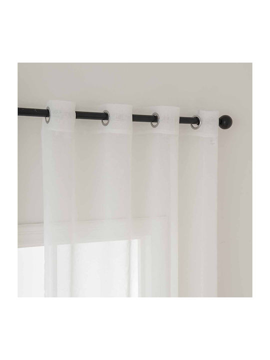 Beauty Home Sharp Art 8448 Curtain Fabric Gauze Ecru