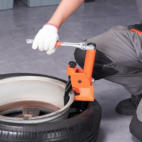 Vevor Dispozitiv Manual de Desprindere a Talonului Anvelopei 96.5-106.7 Mm Protecție Jantă din Aluminiu Ușor de Utilizat pentru Repararea Anvelopelor ATV UTV Tractoare Camioane Mașini Anvelope Grele