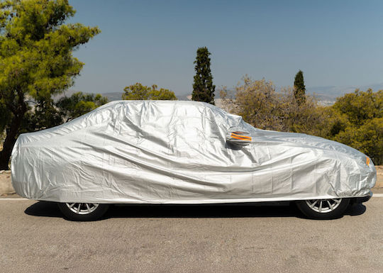 Kaver Abdeckungen 500x170x122cm Wasserdicht Groß für Limousine mit Gummiband befestigt