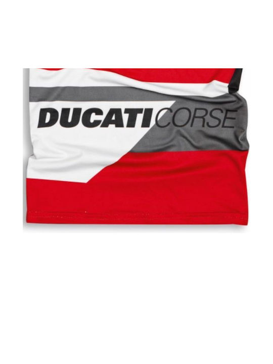 Ducati Шал за Врат за Мотоциклетист от Полиестер Червен Цвят Ducati Шал за Врат за Мотоциклетист от Полиестер Червен Цвят