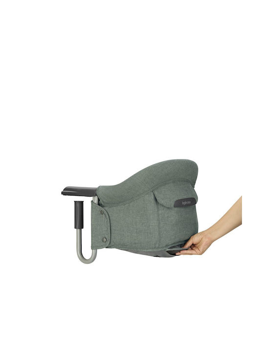 Inglesina Portable Fabric Booster Seat for Table Fast Charcoal Grey