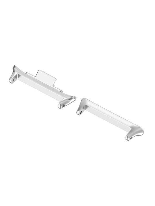 Xiaomi Smart Band 9 Pro 1 Ζεύγος 20mm 316 Ανοξείδωτο Ατσάλι Μεταλλικό Συνδετήρα Ζώνης Ρολογιού Ασημί