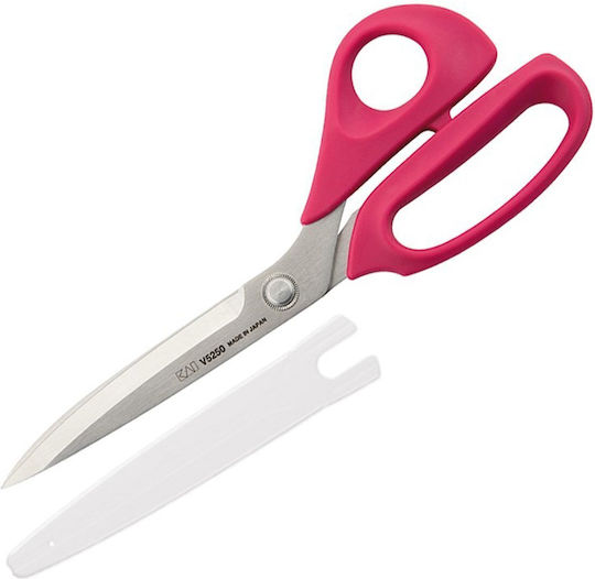 Kai Scissors 25cm with Metallic Blade Pink