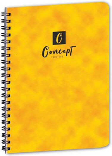 Neohart Spiral Notebook Ruled A4 1pcs (Μiscellaneous colours)