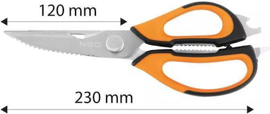 Neo Tools Scissors 23cm with Metallic Blade