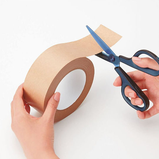 Plus Schere 17.5cm mit Metallisch Klinge Blau 1Stück