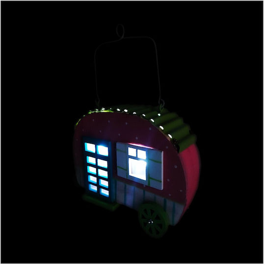JK Home Decoration Πασχαλινό Σπιτάκι Ξύλινο Πράσινο 12x9x4εκ.