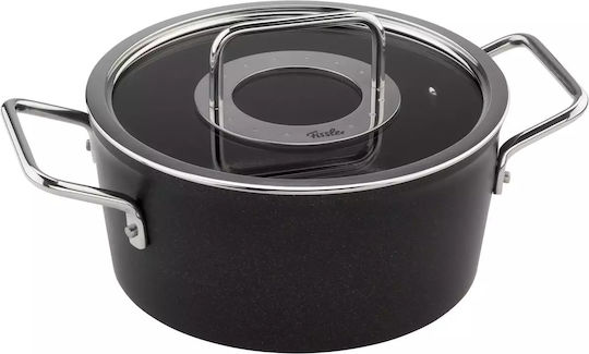 Fissler Adamant Комплект Саксии от Алуминий Черен 3 Части