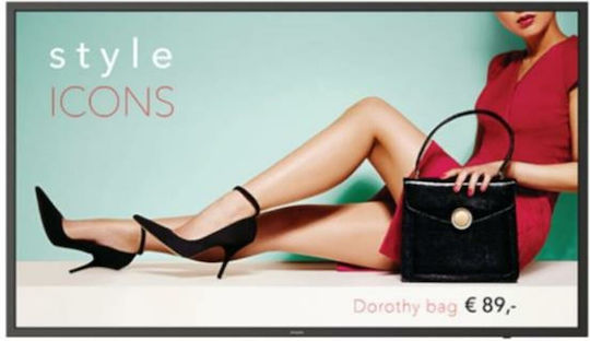 Philips Videowall Digitale Anzeigetafel LCD Full HD 55 Zoll