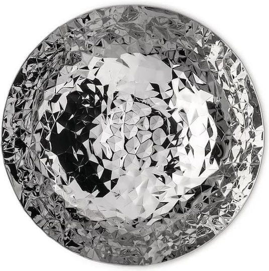 Alessi Φρουτιέρα Inox Ασημί 20.7x20.7x8εκ.
