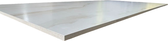 Keratile Плочка За под На закрито Порцеланов Матов 120x60см Бял