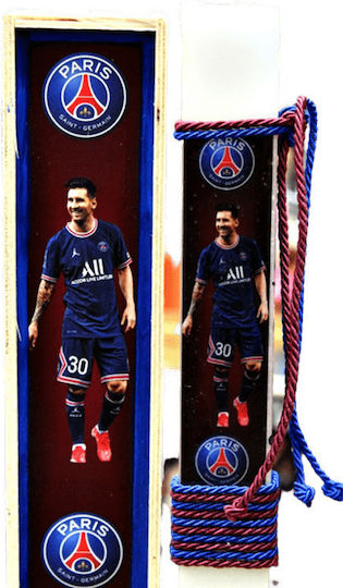 Easter Candle Flat Scented Flat with Football Player Messi Barcelona 25pcs