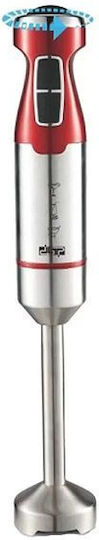 DSP Handmixer mit Inox-Stab 600W Rote KΜ1117